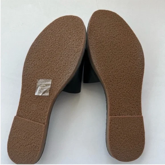 Madewell Boardwalk Sandal Black Size 6 NEW - Picture 4 of 4